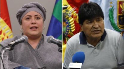 Ministra Prada acusa a Evo Morales de alinearse con la derecha