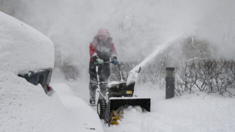 Nevada en Moscú con 40 centímetros de nieve