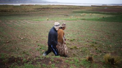 Sequía en el Lago Titicaca afecta a la Isla Cojata