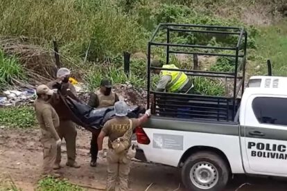 Cuerpo abandonado en microbasural en Santa Cruz