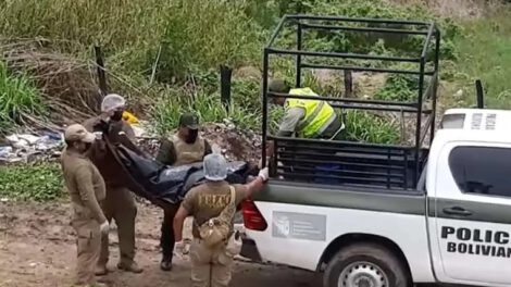 Cuerpo abandonado en microbasural en Santa Cruz