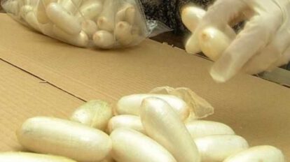 Cápsulas de droga en caso de homicidio en Puerto Suárez