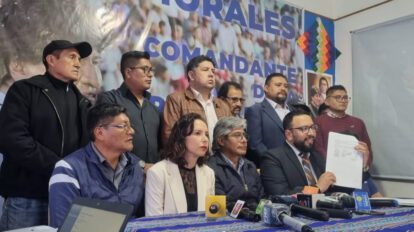 Amparo presentado por dirigentes arcistas contra el congreso de Lauca Ñ