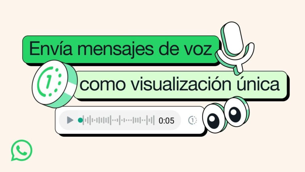WhatsApp mensajes de voz que desaparecen tras su reproducción