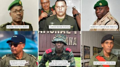 Accidente aéreo en Guyana que resultó en la muerte de cinco militares
