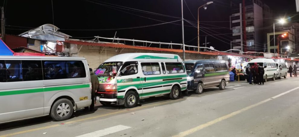 Cumbre Municipal para la Ley de Transporte y Tránsito Urbano en Oruro