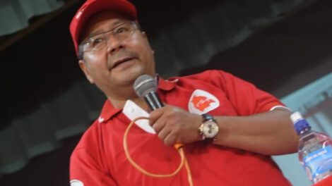 Luis Arce candidato presidencial en el Congreso del PS-1