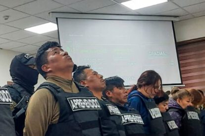 Red criminal desmantelada en La Paz