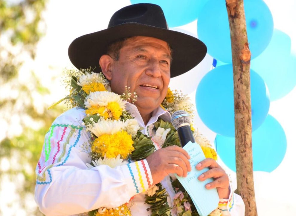 Culto a la personalidad en el discurso de David Choquehuanca
