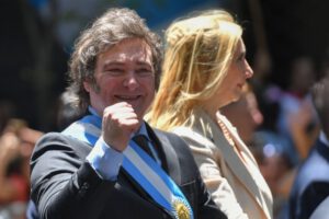 La toma de posesión del presidente electo de Argentina, Javier Milei