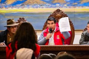 Inspección interinstitucional Oruro sobre la situación ambiental