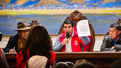 Inspección interinstitucional Oruro sobre la situación ambiental
