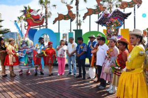 Promoción del Carnaval de Oruro 2024 en Chile