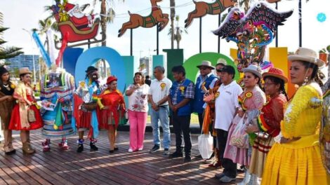 Promoción del Carnaval de Oruro 2024 en Chile