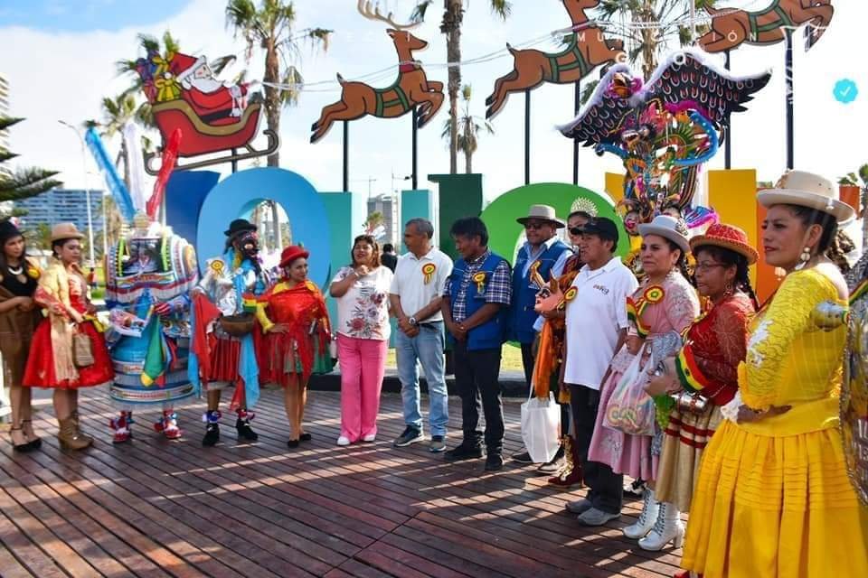 Promoción del Carnaval de Oruro 2024 en Chile