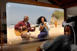 Videos espaciales en iPhone para gafas de realidad virtual Vision Pro