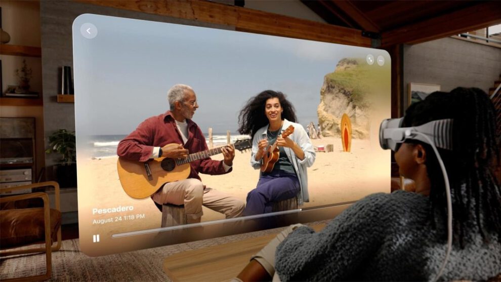 Videos espaciales en iPhone para gafas de realidad virtual Vision Pro