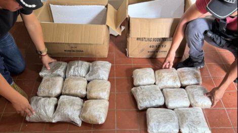 Incautación de marihuana en almacenes en Puerto Quijarro