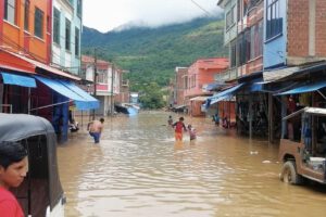 Alerta roja y naranja por desbordes en cuatro departamentos
