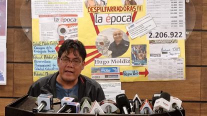 Publicidad estatal a periódico La Época