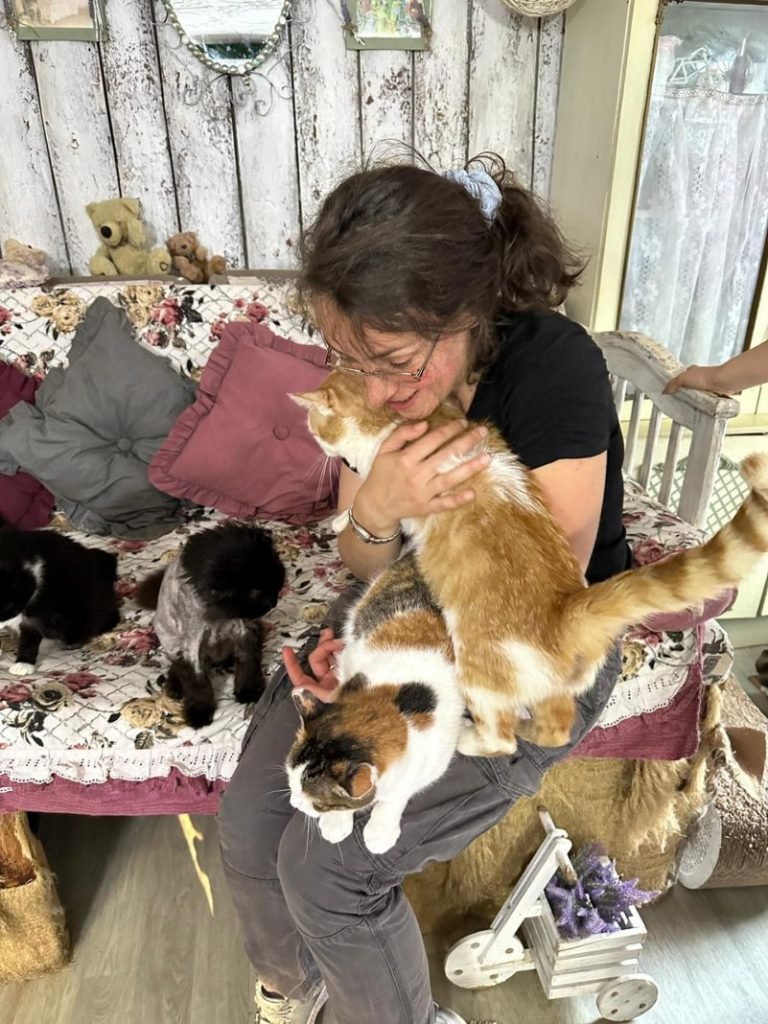 Rescate de animales en Ucrania por voluntarios