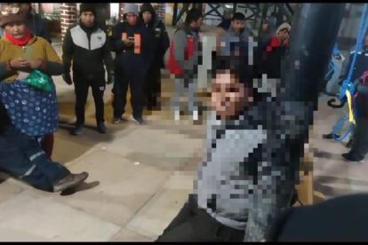 Robo en mina de La Joya