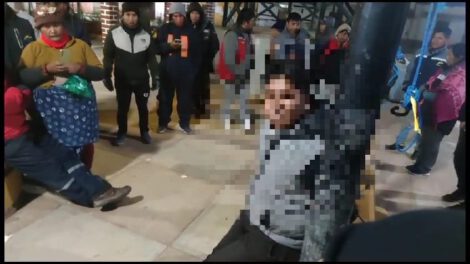 Robo en mina de La Joya