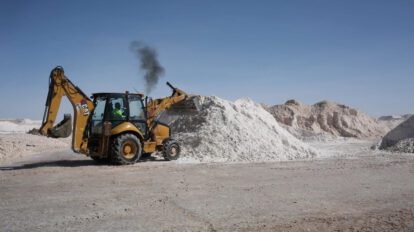 Planta industrial de carbonato de litio en Bolivia