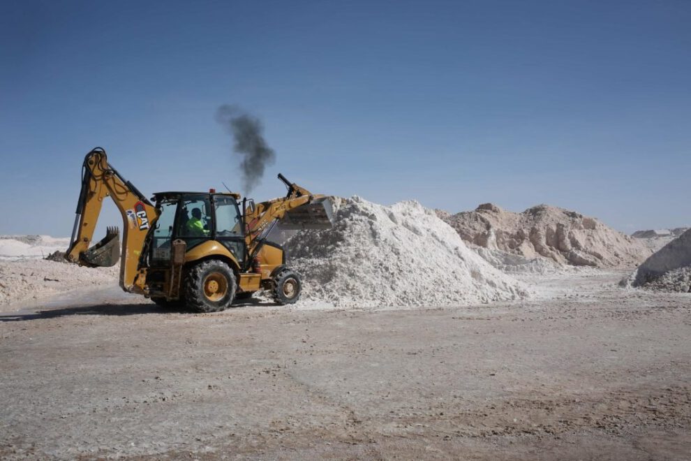 Planta industrial de carbonato de litio en Bolivia