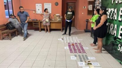 Aprehenden a 2 mujeres con fentanilo en Santa Cruz