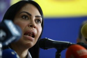 La exdiputada opositora venezolana Delsa Solórzano exige liberación inmediata de 300 presos políticos