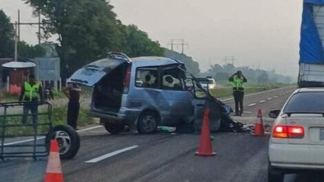 Accidente en Santa Cruz deja 6 personas muertas