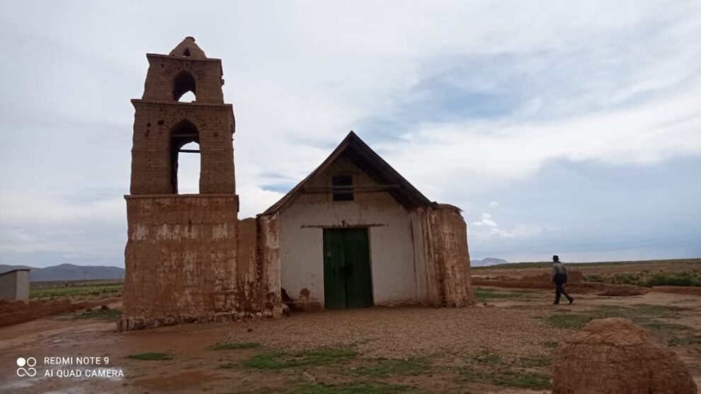 Restauración de la capilla de Anocariri en Soracachi, Oruro