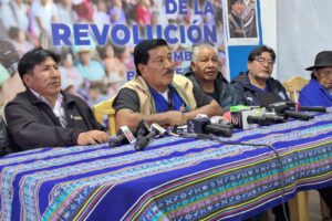 Vicepresidente del MAS denuncia presiones de Arce para sabotear celebración en Llallagua