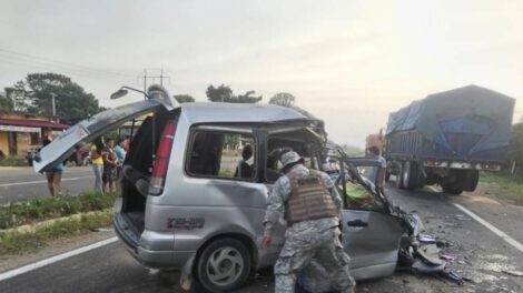Accidente que dejó 7 muertos en Santa Rosa