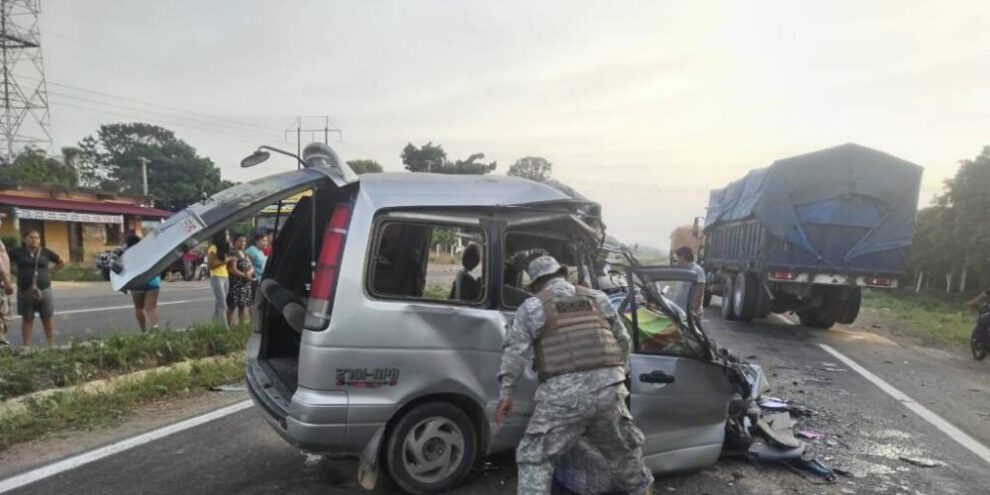 Accidente que dejó 7 muertos en Santa Rosa
