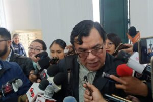 El jefe de bancada del MAS, Jerges Mercado, asegura imposibilidad de convocar a elecciones judiciales