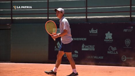 Diego Muñoz en el Abierto de Australia Junior