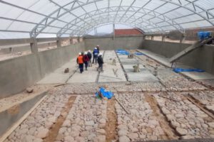 Centro de Producción de Forraje Verde Hidropónico en Pazña