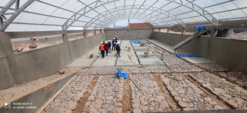 Centro de Producción de Forraje Verde Hidropónico en Pazña
