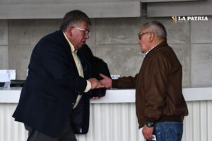 Ronald Crespo actual president del club The Strongest