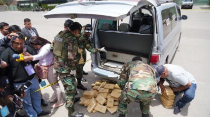 Operativo policial para el secuestro de cocaína en El Alto