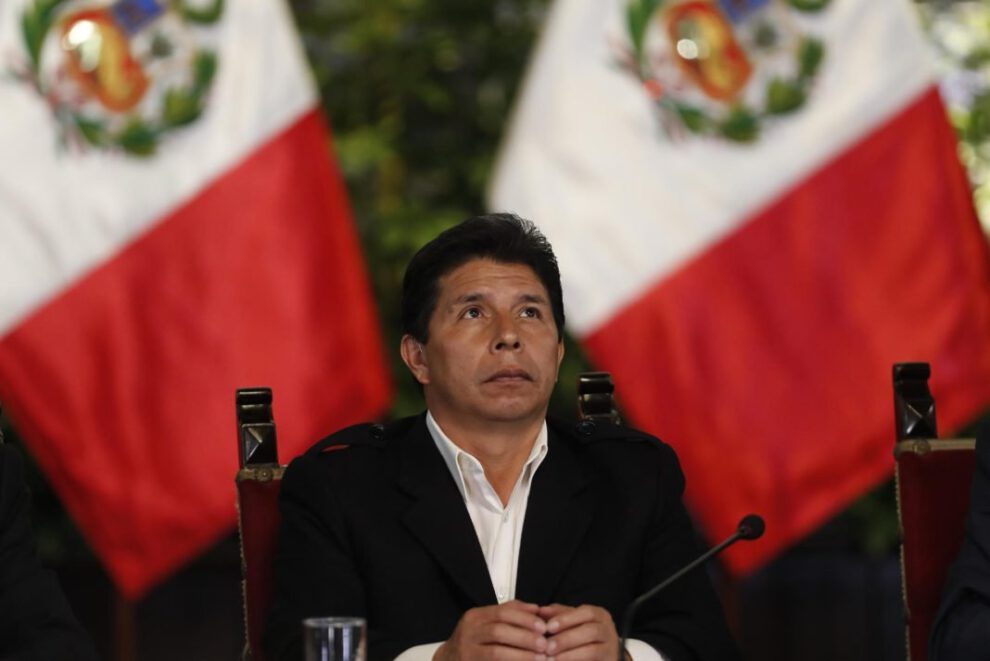 Expresidente de Perú, Pedro Castillo