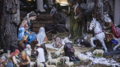 Nacimiento gigante en la Ciudad de México