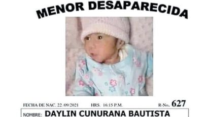 Desaparición de Daylin en La Paz