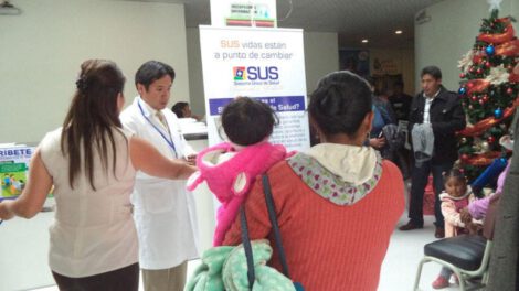 Atención médica gratuita en Bolivia