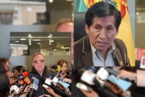 El diputado Carlos Alarcón y el senador Félix Ajpi advierten sobre catástrofe judicial