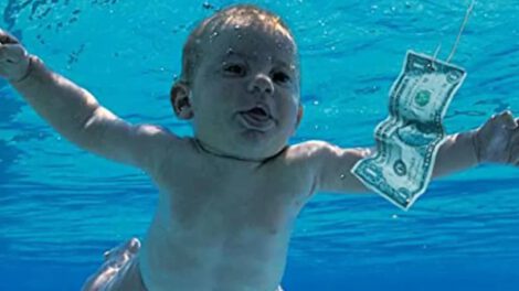 Demanda por portada de Nirvana