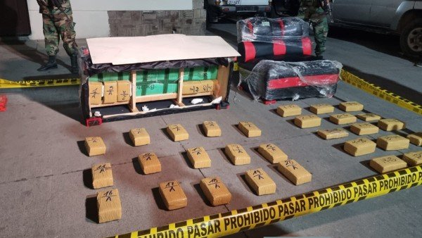 Incautación de marihuana en Cochabamba
