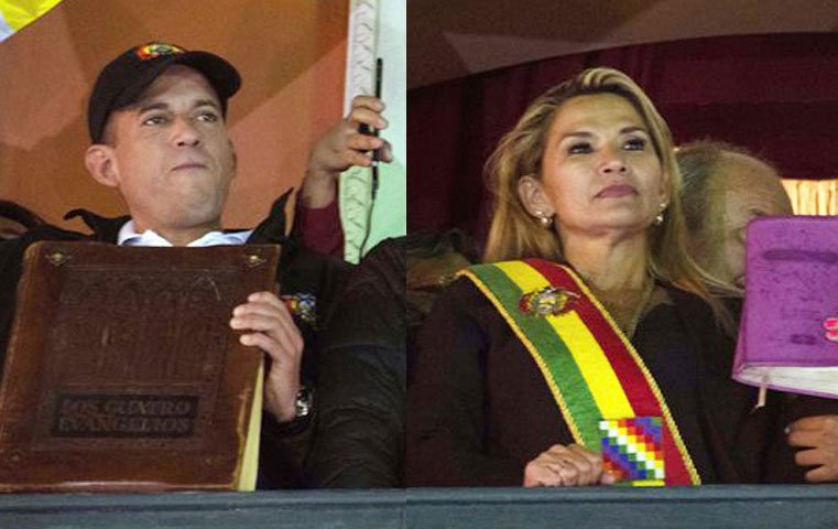 Golpe de Estado en Bolivia con Luis Fernando Camacho y Jeanine Añez
